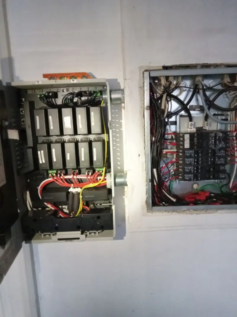 Electrical panel upgrade completed for Indoor Lighting Installation in Clermont